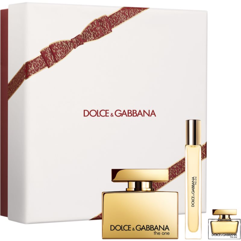 Dolce & Gabbana The One Gold Intense Trio Gift Set подаръчен комплект за жени - Грижа за тяло - Сравни цени от 1 магазин с безплатна доставка