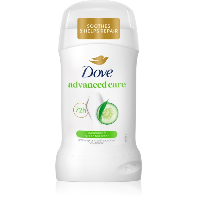Dove Advanced Care Cucumber & Green Tea дезодорант стик
