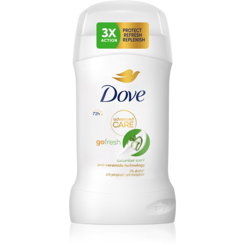 Dove Advanced Care Cucumber & Green Tea дезодорант стик - Грижа за тяло - Сравни цени от 1 магазин с безплатна доставка