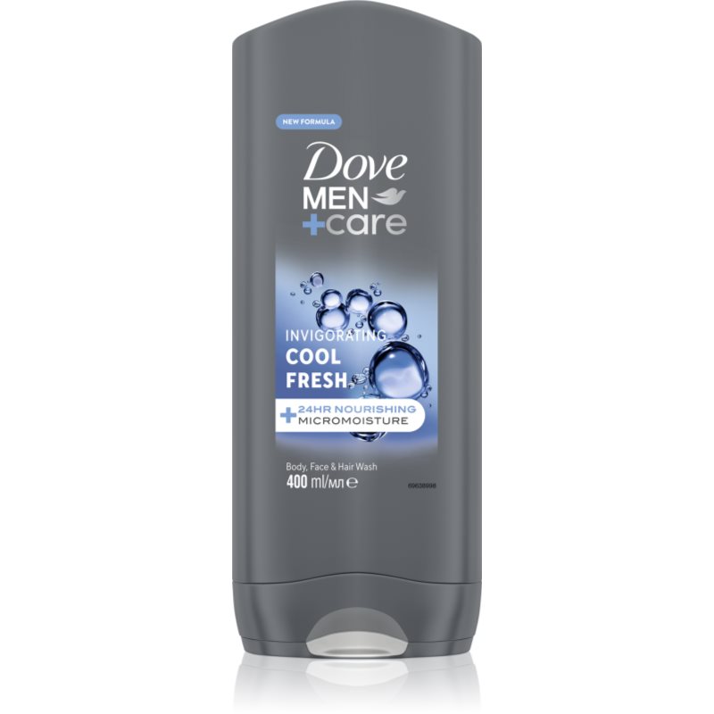 Dove Dove Men+Care Cool Fresh душ гел за тяло и лице - Мъжки парфюм 400мл - Сравни цени от 1 магазин с безплатна доставка