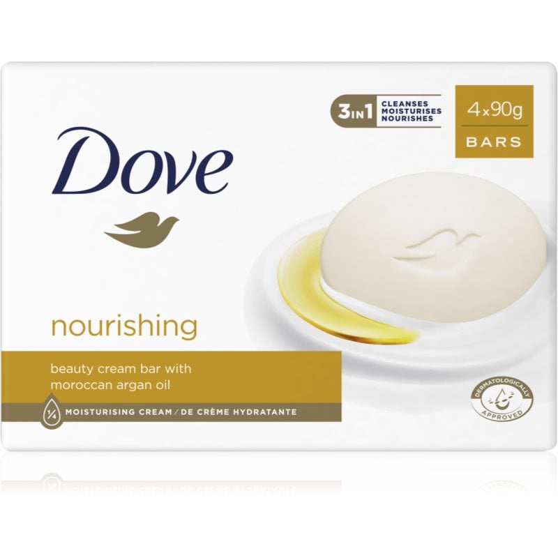 Dove Nourishing Argan кремообразна таблета за миене