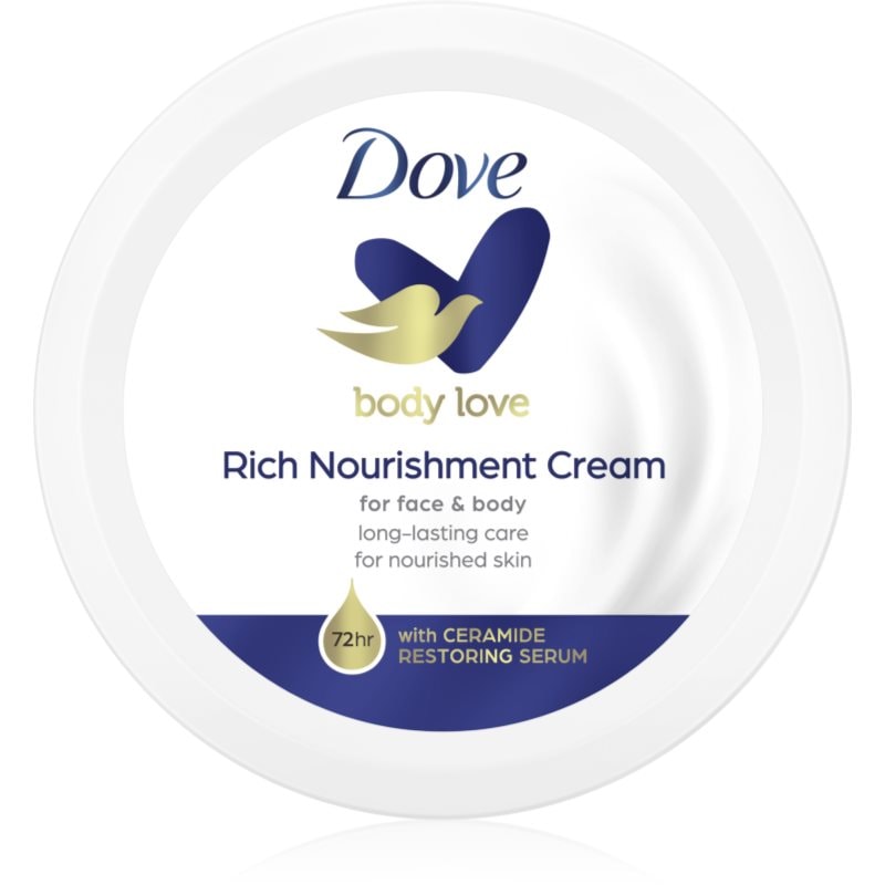 Dove Rich Nourishment подхранващ крем за тяло - Грижа за тяло - Сравни цени от 1 магазин с безплатна доставка