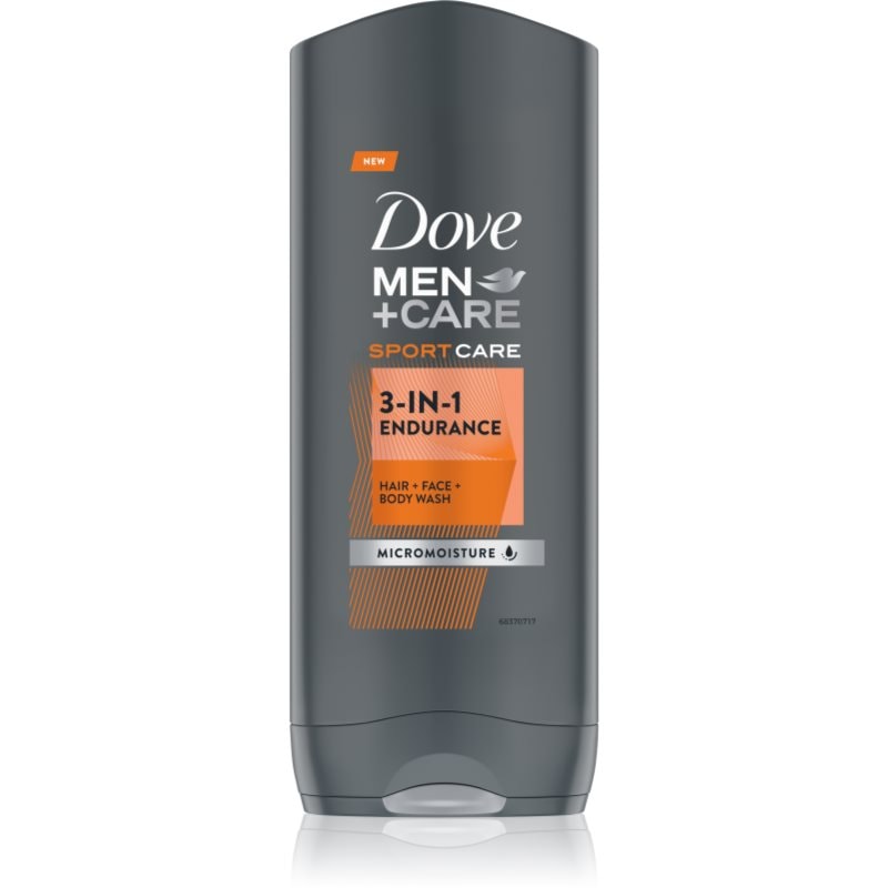 Dove Men+Care Sport Care душ-гел за мъже 3 в 1 - Грижа за коса - Сравни цени от 1 магазин с безплатна доставка