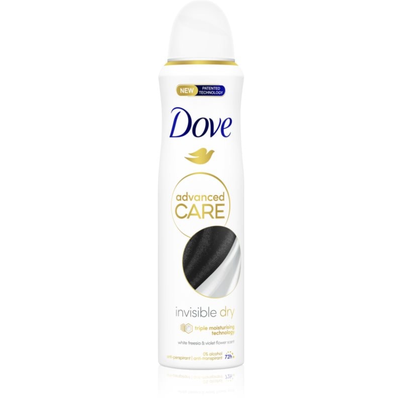 Dove Advanced Care Invisible Dry дезодорант спрей Invisible Dry - Грижа за тяло - Сравни цени от 1 магазин с безплатна доставка
