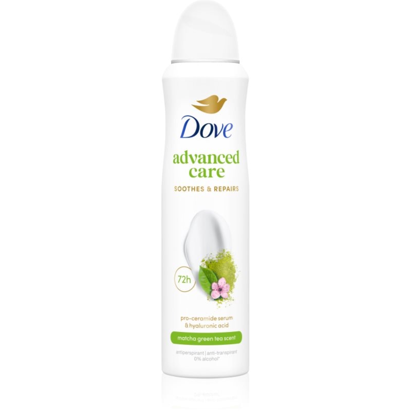 Dove Advanced Care Matcha Green Tea & Sakura Blossom дезодорант спрей - Грижа за тяло - Сравни цени от 1 магазин с безплатна доставка