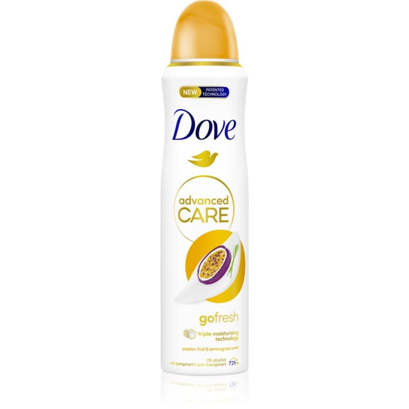 Dove Advanced Care Go Fresh Passion Fruit & Lemongrass Scent дезодорант спрей