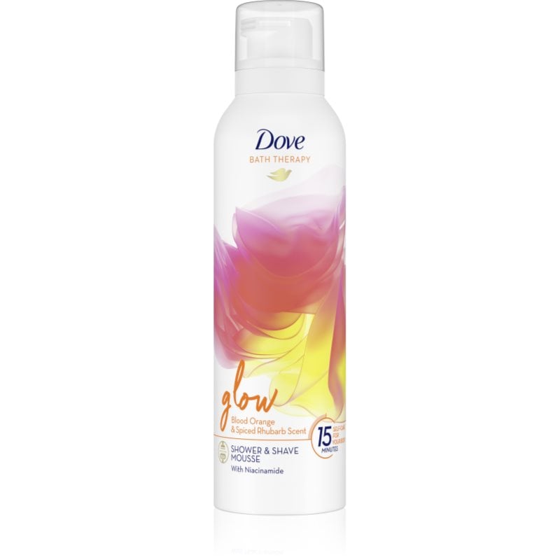 Dove Bath Therapy Glow душ пяна Blood Orange & Rhubarb