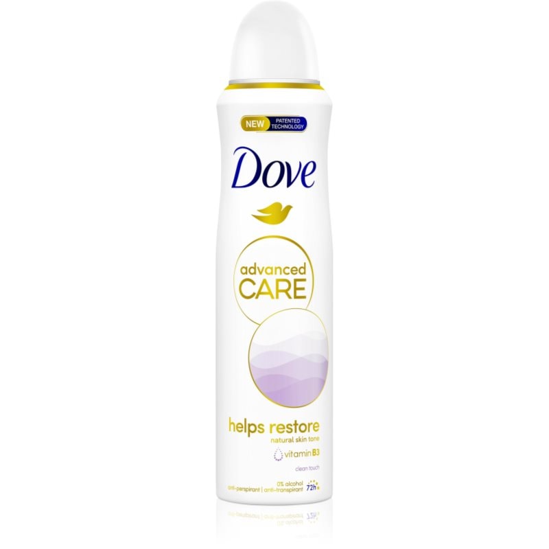 Dove Dove Advanced Care Clean Touch дезодорант спрей Clean Touch - Унисекс парфюм 150мл - Сравни цени от 1 магазин с безплатна доставка