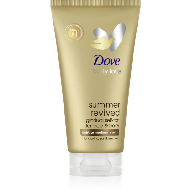 Dove DermaSpa Summer Revived бронзиращ лосион за лице и тяло - Грим - Сравни цени от 1 магазин с безплатна доставка