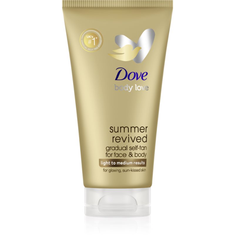 Dove Dove DermaSpa Summer Revived бронзиращ лосион за лице и тяло - Унисекс парфюм 75мл - Сравни цени от 1 магазин с безплатна доставка