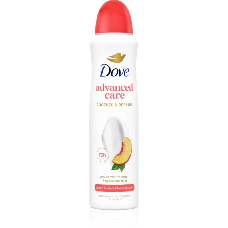 Dove Advanced Care Go Fresh Peach & White Blossom дезодорант спрей