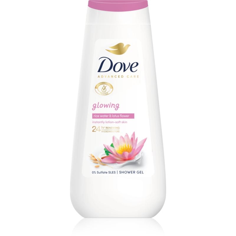 Dove Advanced Care Glowing хидратиращ душ гел