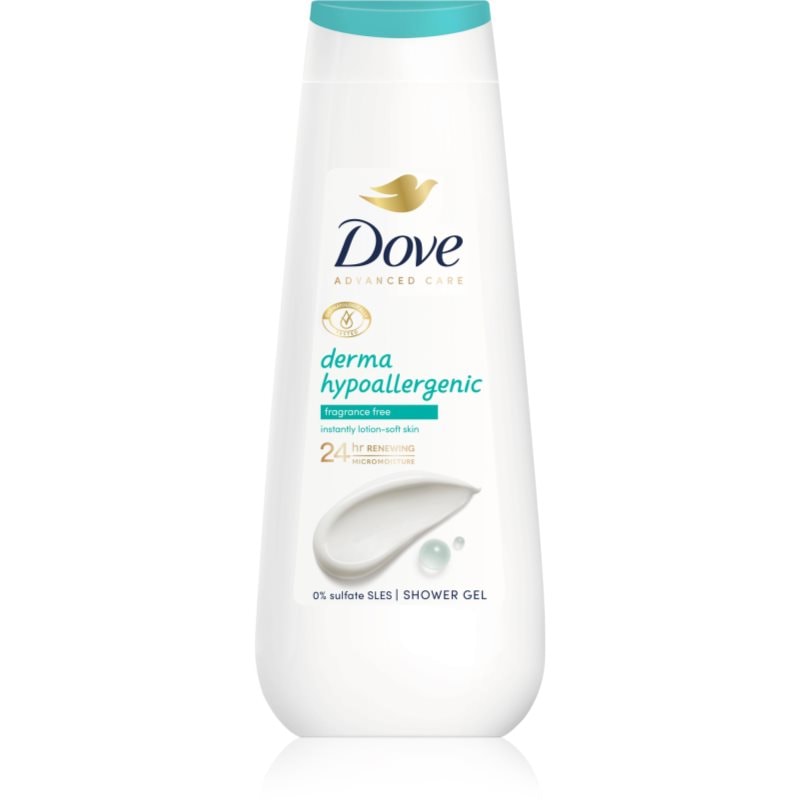 Dove Dove Advanced Care Derma Hypoallergenic хидратиращ душ гел - Унисекс парфюм 400мл - Сравни цени от 1 магазин с безплатна доставка