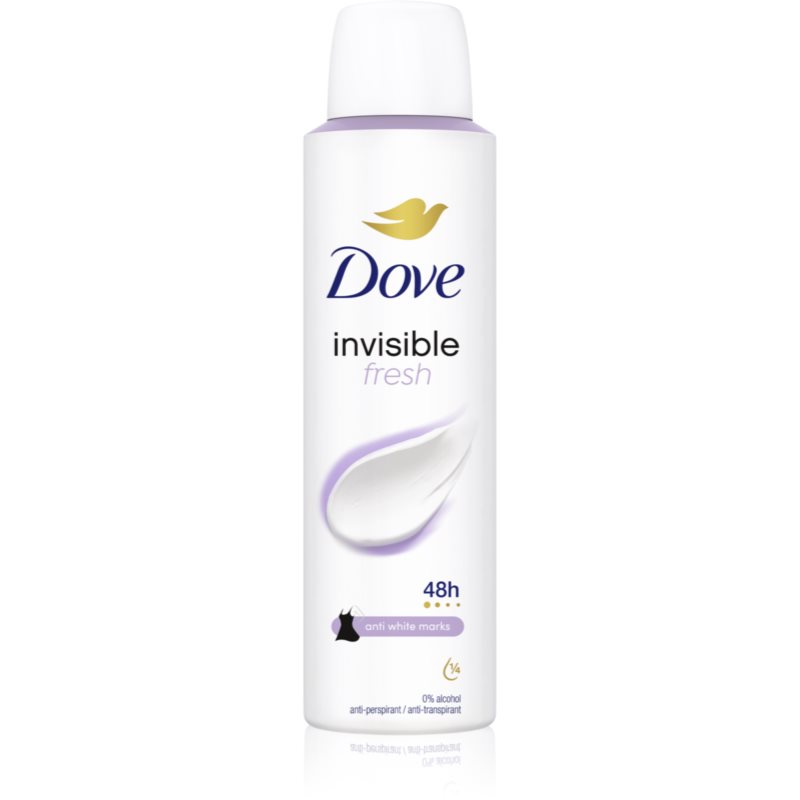 Dove Dove Invisible Fresh дезодорант в спрей срещу бели петна - Унисекс парфюм 150мл - Сравни цени от 1 магазин с безплатна доставка