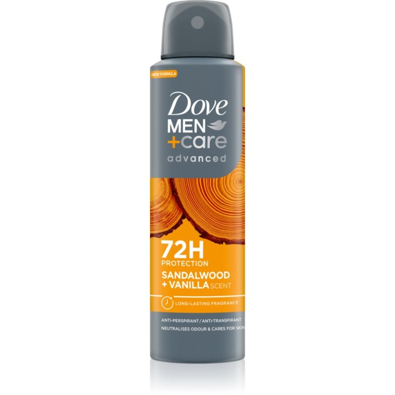 Dove Men+Care Advanced освежаващ дезодорант за мъже Sandalwood & Vanilla - Грижа за тяло - Сравни цени от 1 магазин с безплатна доставка