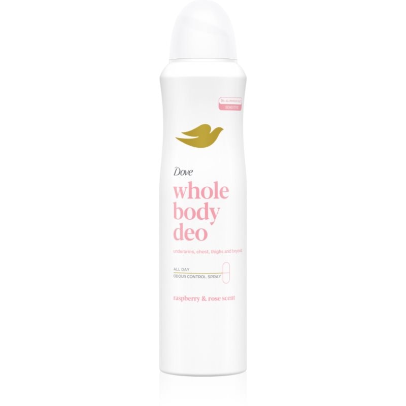 Dove Raspberry & Rose дезодорант в спрей за тяло - Грижа за тяло - Сравни цени от 1 магазин с безплатна доставка
