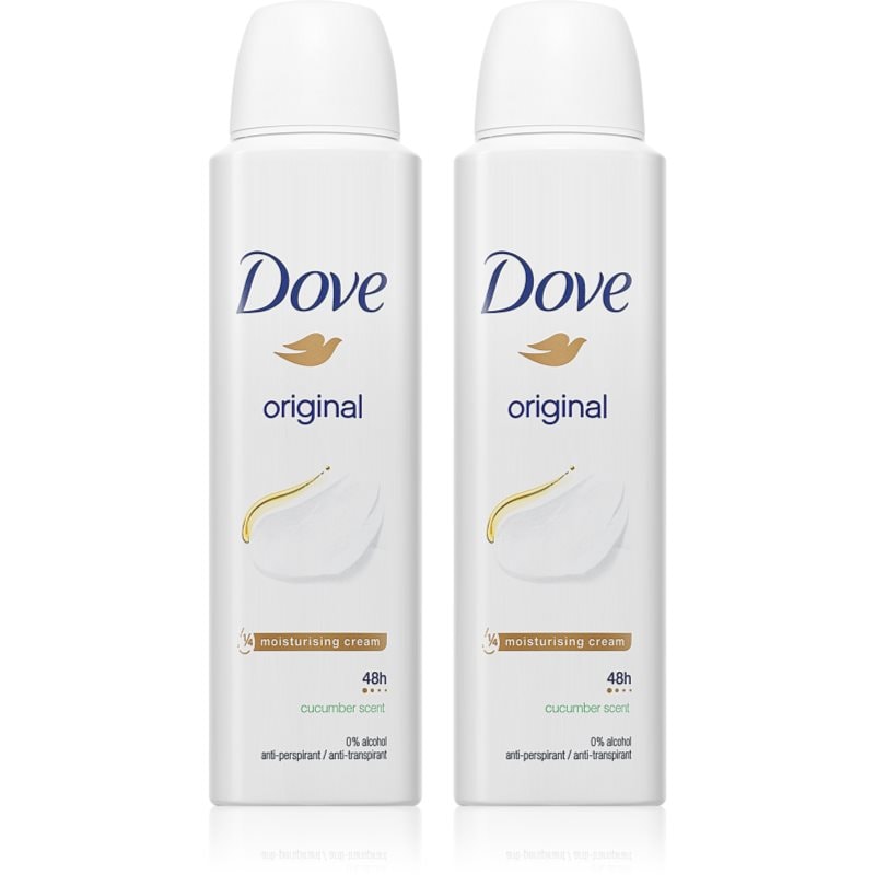 Dove Original дезодорант спрей - Грижа за тяло - Сравни цени от 1 магазин с безплатна доставка