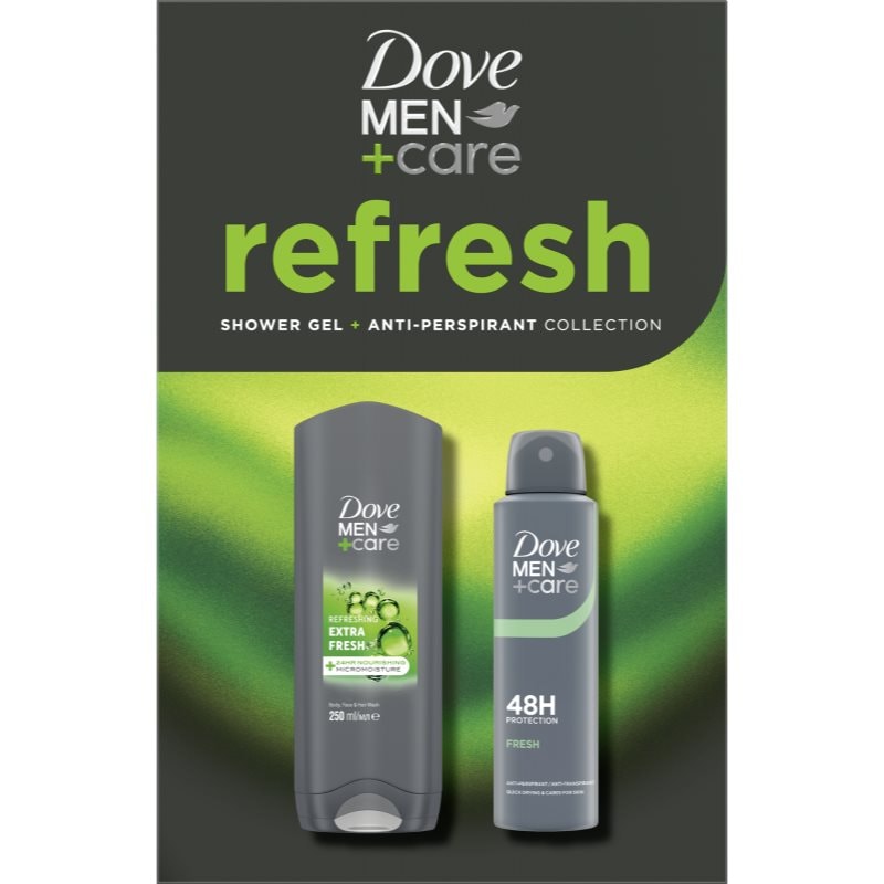 Dove Men+Care Refresh подаръчен комплект за мъже - Комплект - Сравни цени от 1 магазин с безплатна доставка