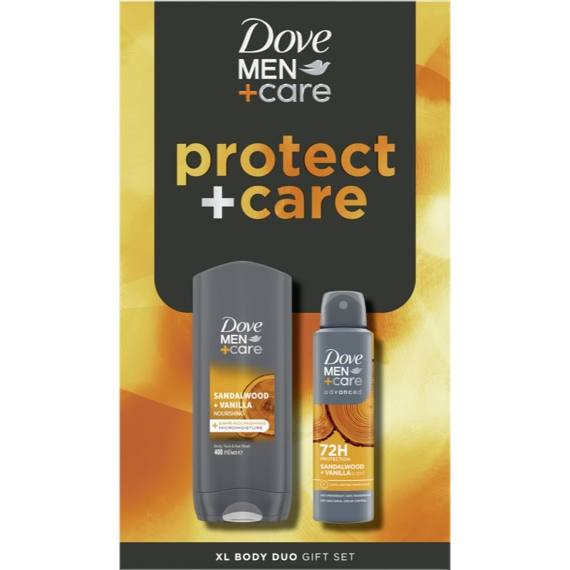 Dove Men+Care Protect+Care подаръчен комплект за мъже - Комплект - Сравни цени от 1 магазин с безплатна доставка