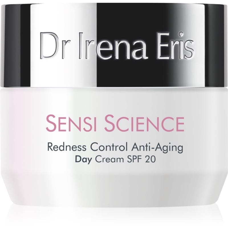 Dr Irena Eris Sensi Science Redness Control Anti-Aging Day Cream интензивен изглаждащ дневен крем против бръчки SPF 20