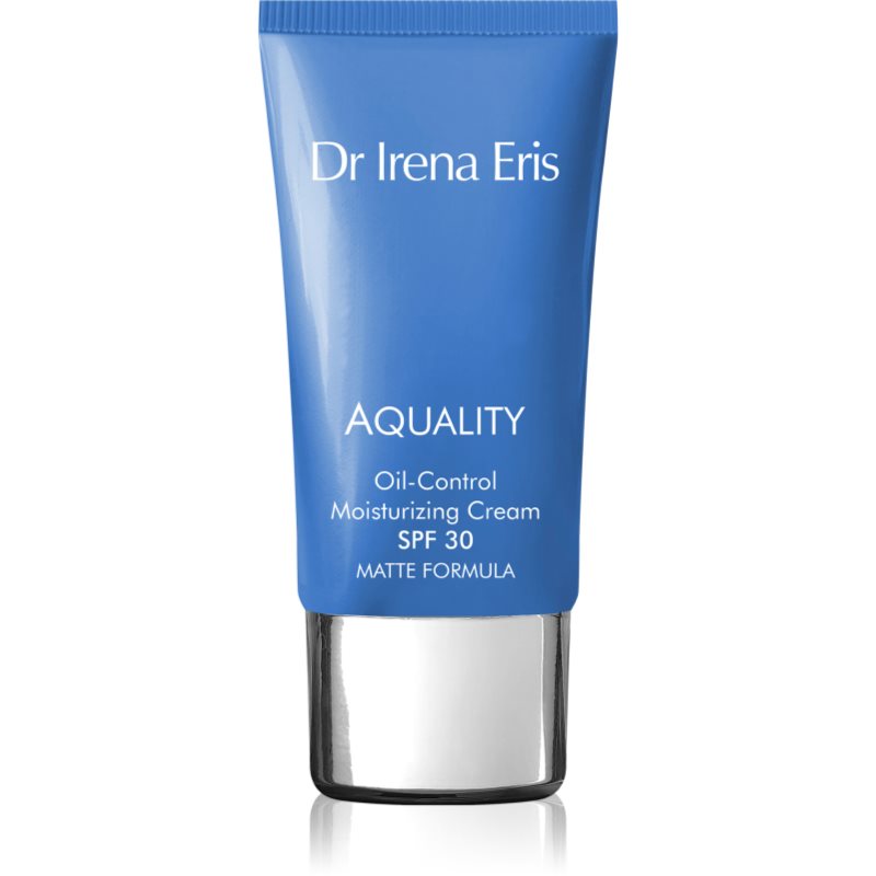 Dr Irena Eris Aquality Oil-Control Moisturizing Cream дълко хидратиращ крем в дълчина против бръчки SPF 30 - Грижа за лице - Сравни цени от 1 магазин с безплатна доставка