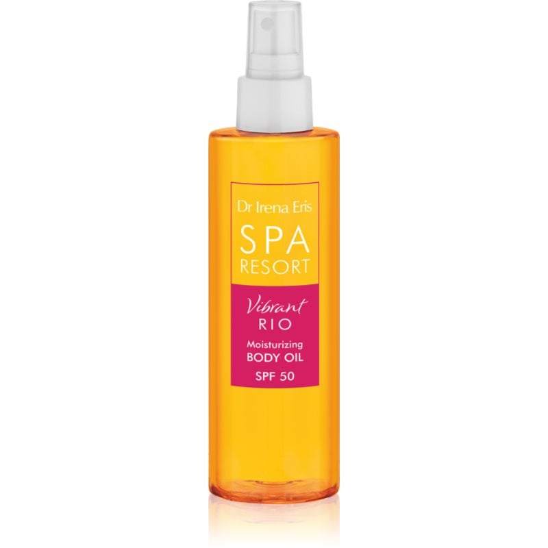 Dr Irena Eris SPA Resort Vibrant Rio масло за грижа и придобиване на тен с хидратиращ ефект SPF 50