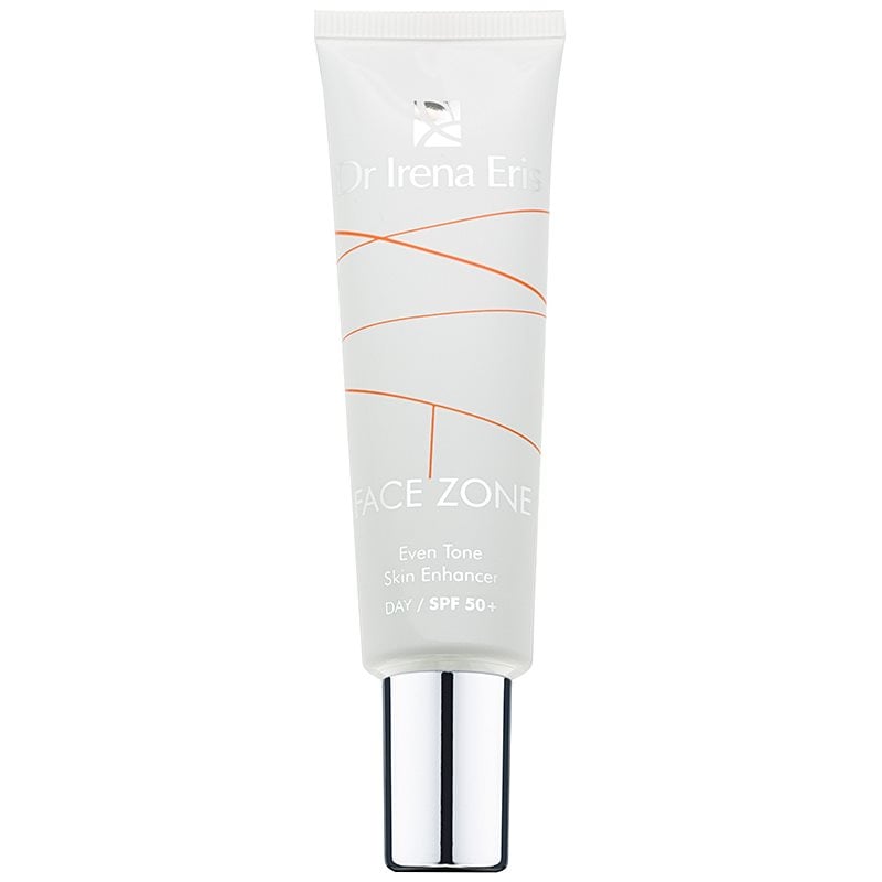 Dr Irena Eris Face Zone тониращ крем против бръчки за изравняване на тена SPF 50+