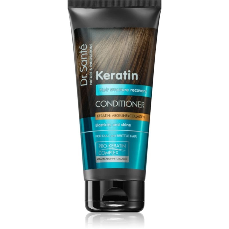 Dr. Santé Keratin регенериращ балсам за крехка коса без блясък