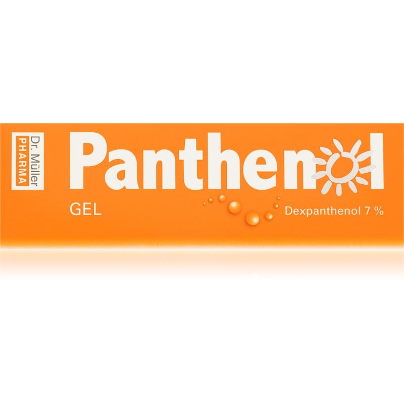 Dr. Müller Panthenol gel 7% успокояващ гел след слънчеви бани за раздразнена кожа - Грижа за тяло - Сравни цени от 1 магазин с безплатна доставка