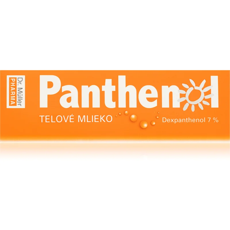 Dr. Müller Panthenol body lotion 7% хидратиращ лосион за след слънце