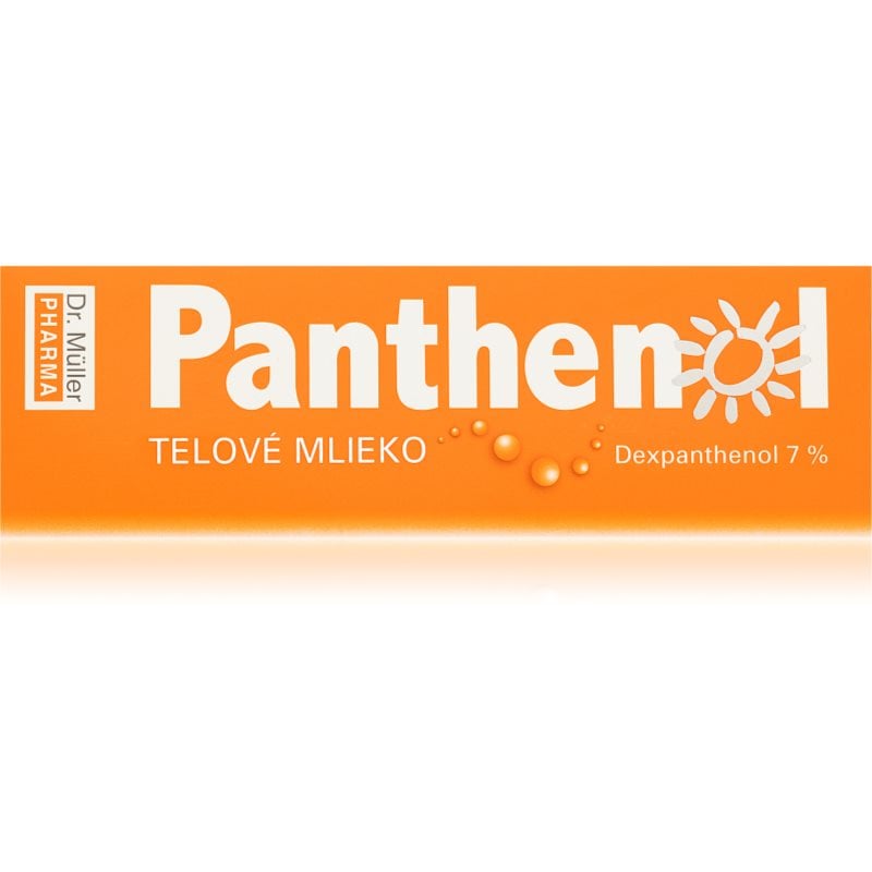 Dr. Müller Panthenol body lotion 7% хидратиращ лосион за след слънце