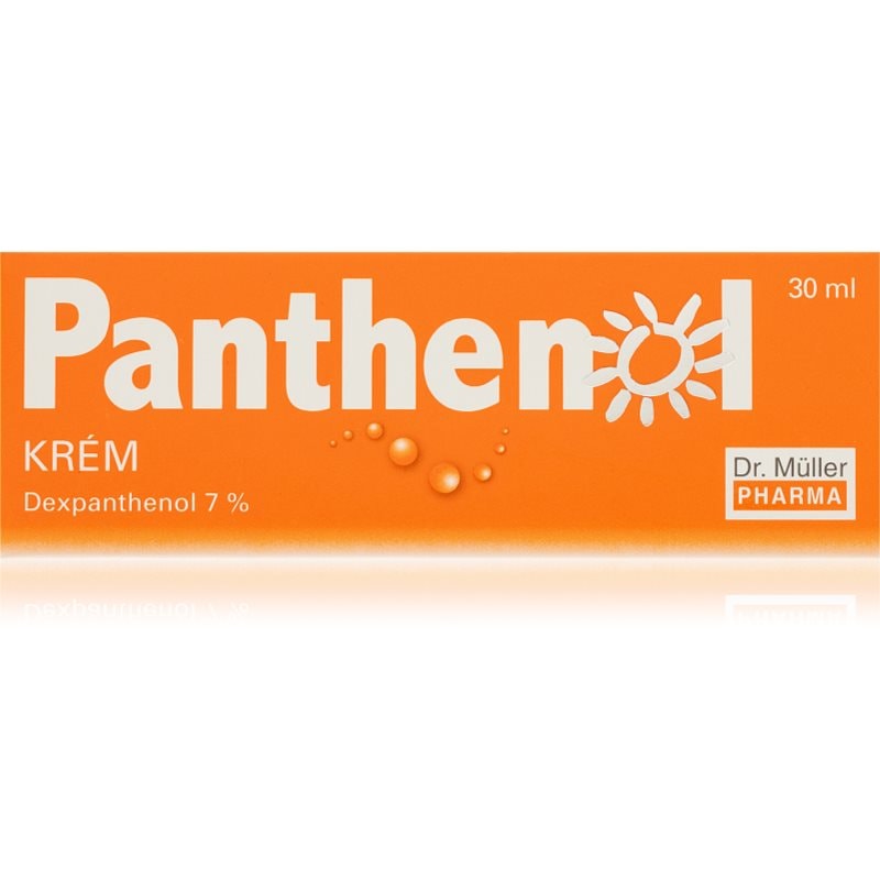 Dr. Müller Panthenol cream 7% хидратиращ и успокояващ крем след слънчеви бани - Грижа за тяло - Сравни цени от 1 магазин с безплатна доставка