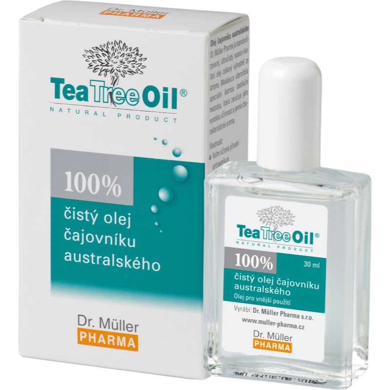 Dr. Müller Tea Tree Oil 100% олио - Грижа за лице - Сравни цени от 1 магазин с безплатна доставка