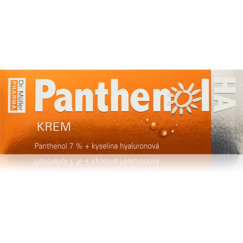 Dr. Müller Panthenol HA cream 7% крем след слънчеви бани с хиалуронова киселина