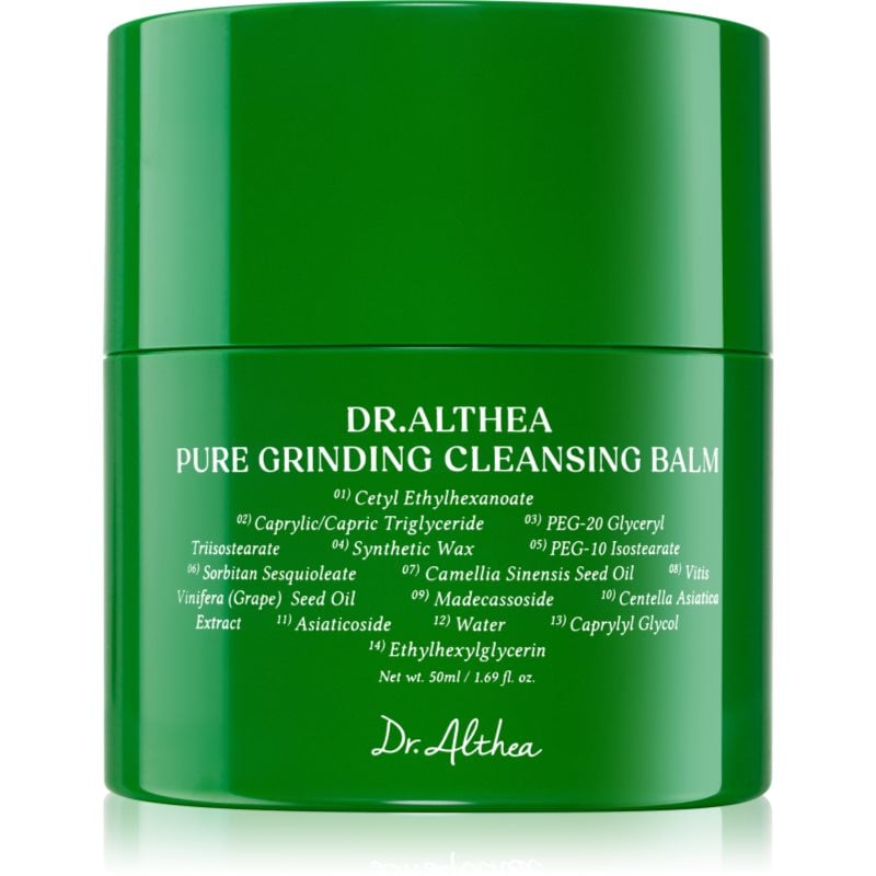 Dr. Althea Pure Grinding Cleansing Balm балсам за почистване и премахване на грим с успокояващ ефект