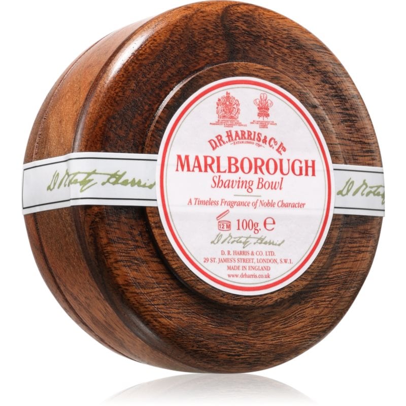 D.R. Harris Shawing Bowl Mahogany wood сапун за бръснене Marlborough