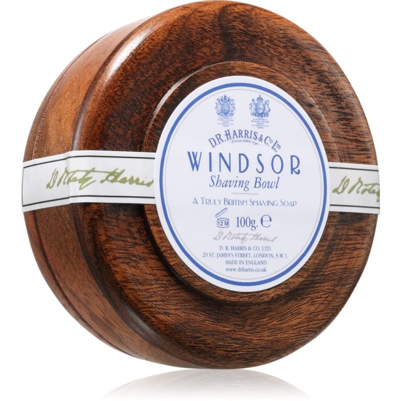 D.R. Harris Shawing Bowl Mahogany wood сапун за бръснене Windsor