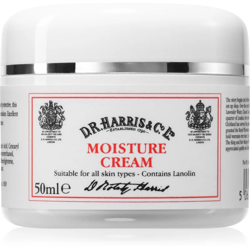 D.R. Harris Moisture Cream подхранващ хидратиращ крем - Грижа за лице - Сравни цени от 1 магазин с безплатна доставка