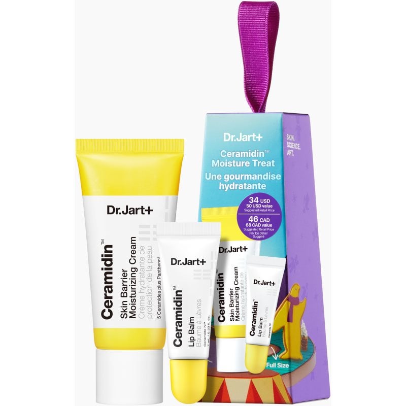 Dr. Jart+ Holiday Ceramidin™ Moisture Treat подаръчен комплект за суха кожа