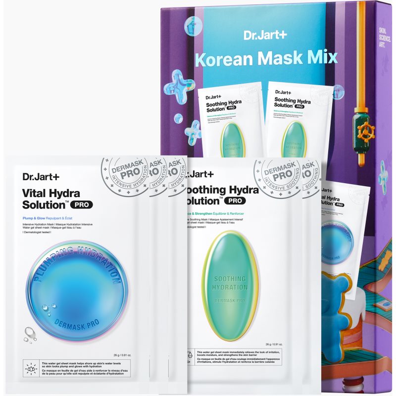Dr. Jart+ Holiday Korean Mask Mix подаръчен комплект - Комплект - Сравни цени от 1 магазин с безплатна доставка