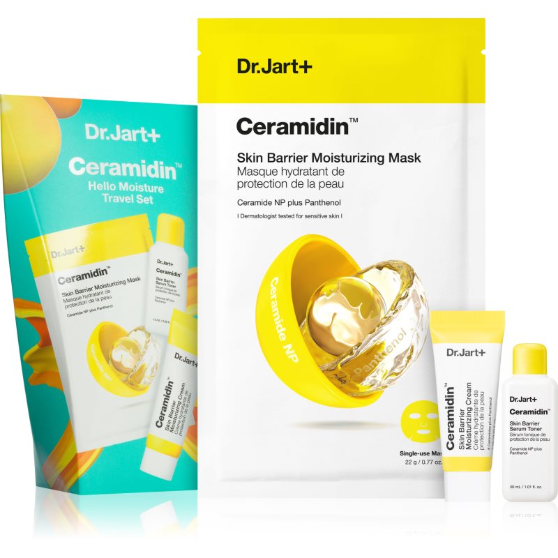 Dr. Jart+ Dr. Jart+ Ceramidin™ Hello Moisture Set подаръчен комплект за лице - Унисекс парфюм - Сравни цени от 1 магазин с безплатна доставка