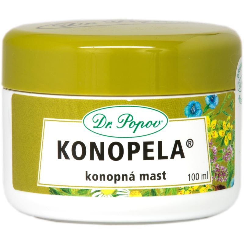 Dr. Popov Herbal ointments Konopela мехлем от коноп за суха кожа