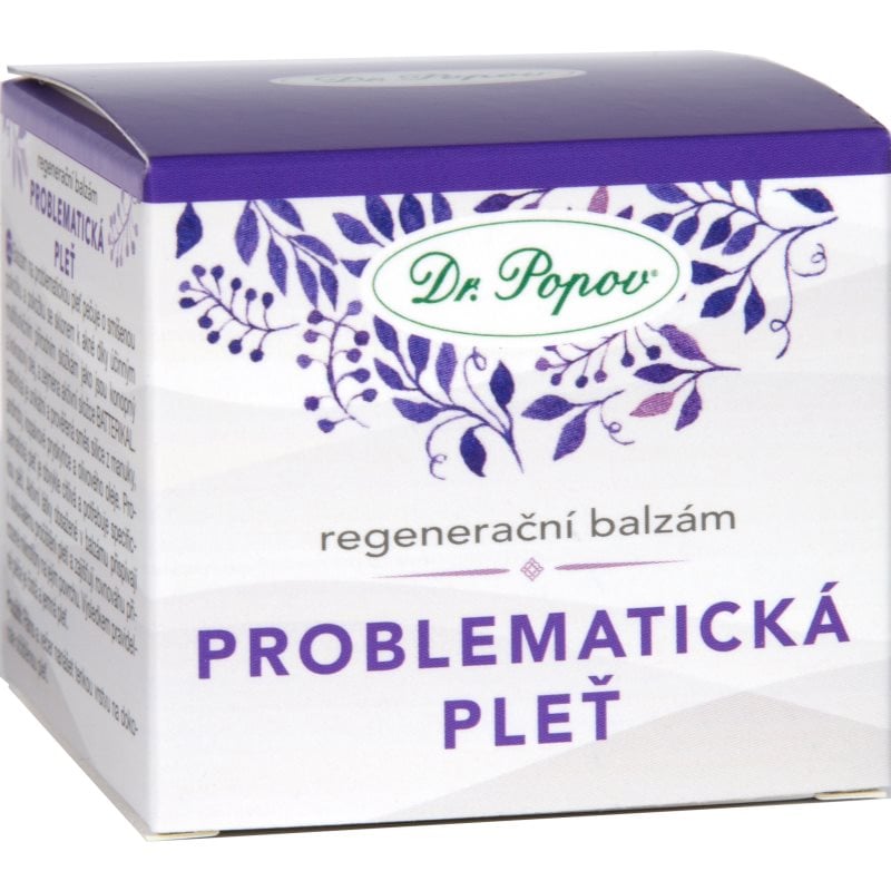 Dr. Popov Problematic skin активен балсам за лице за мазна и проблемна кожа