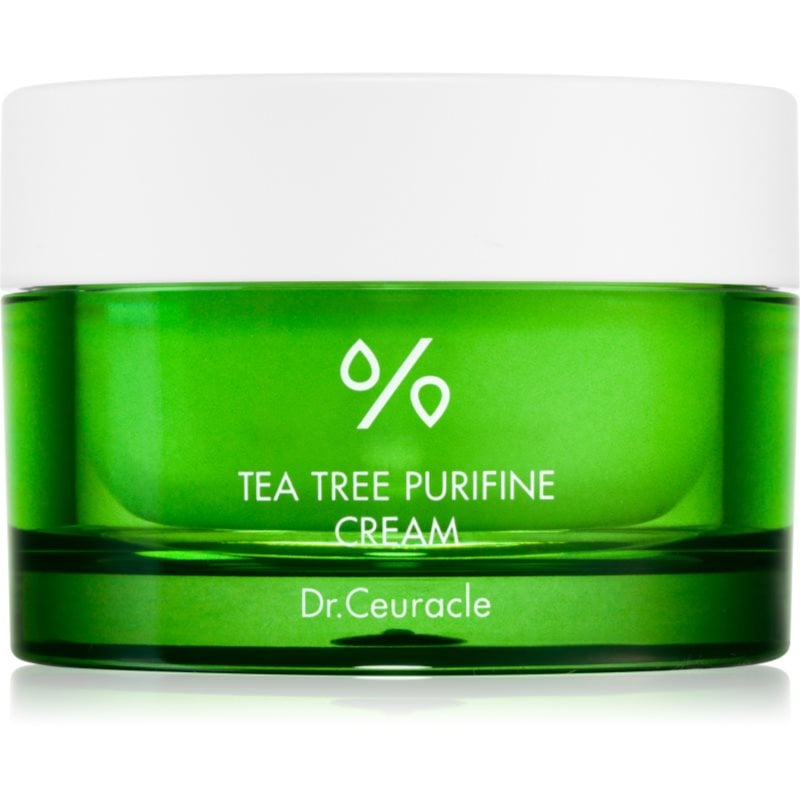 Dr.Ceuracle Tea Tree Purifine 80 успокояващ крем за лице с екстракт от чаено дърво