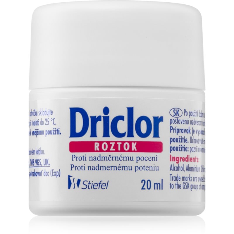 Driclor Driclor Solution рол- он против изпотяване срещу силно изпотяване - Унисекс парфюм 20мл - Сравни цени от 1 магазин с безплатна доставка
