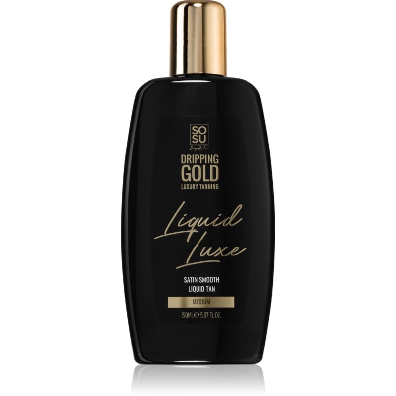 Dripping Gold Luxury Tanning Liquid Luxe автобронзираща вода за тяло Medium - Грижа за тяло - Сравни цени от 1 магазин с безплатна доставка