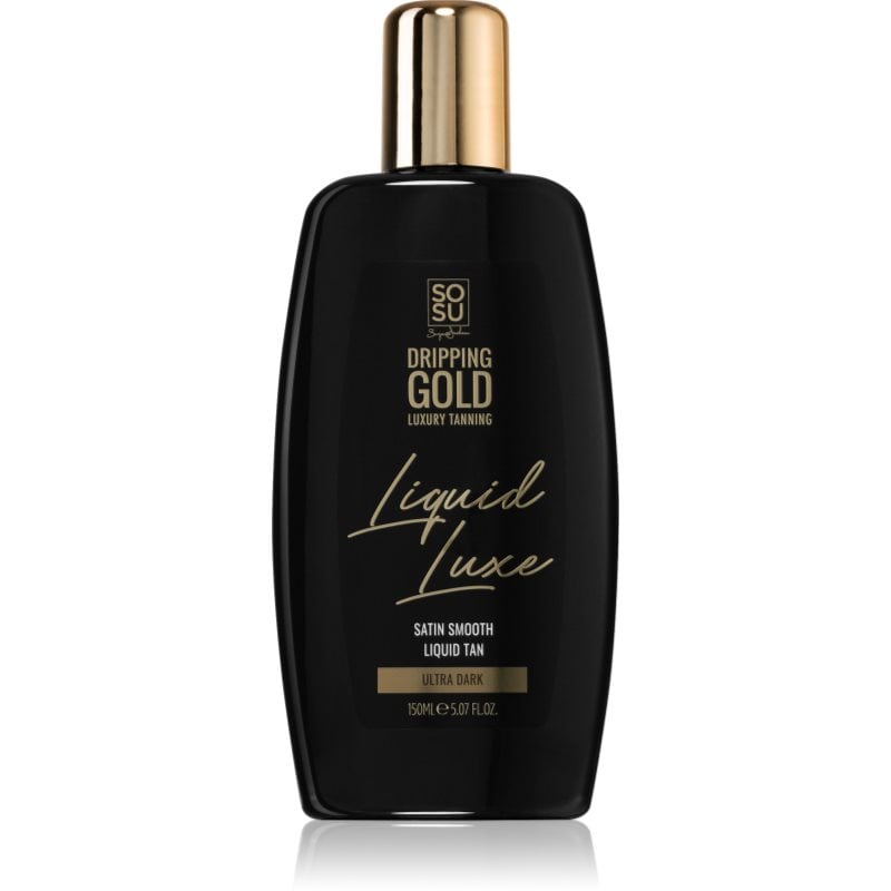 Dripping Gold Luxury Tanning Liquid Luxe автобронзираща вода за тяло Ultra Dark