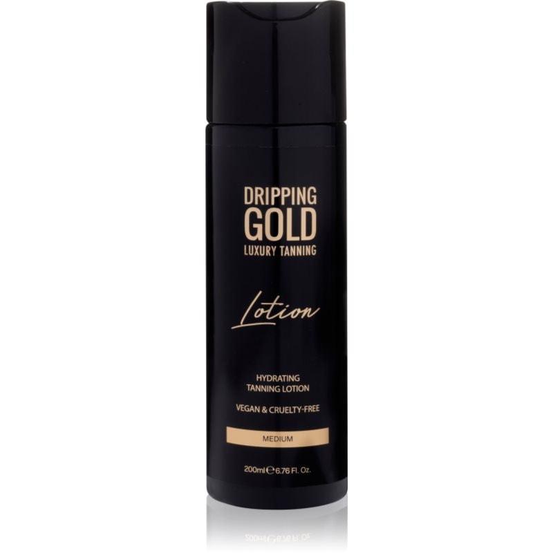 Dripping Gold Luxury Tanning Lotion хидратиращ бронзиращ лосион за интензивен загар - Грижа за тяло - Сравни цени от 1 магазин с безплатна доставка