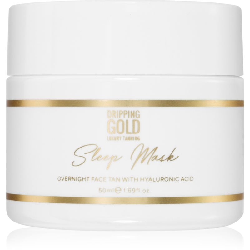Dripping Gold Sleep Mask автобронзираща нощна маска за лице