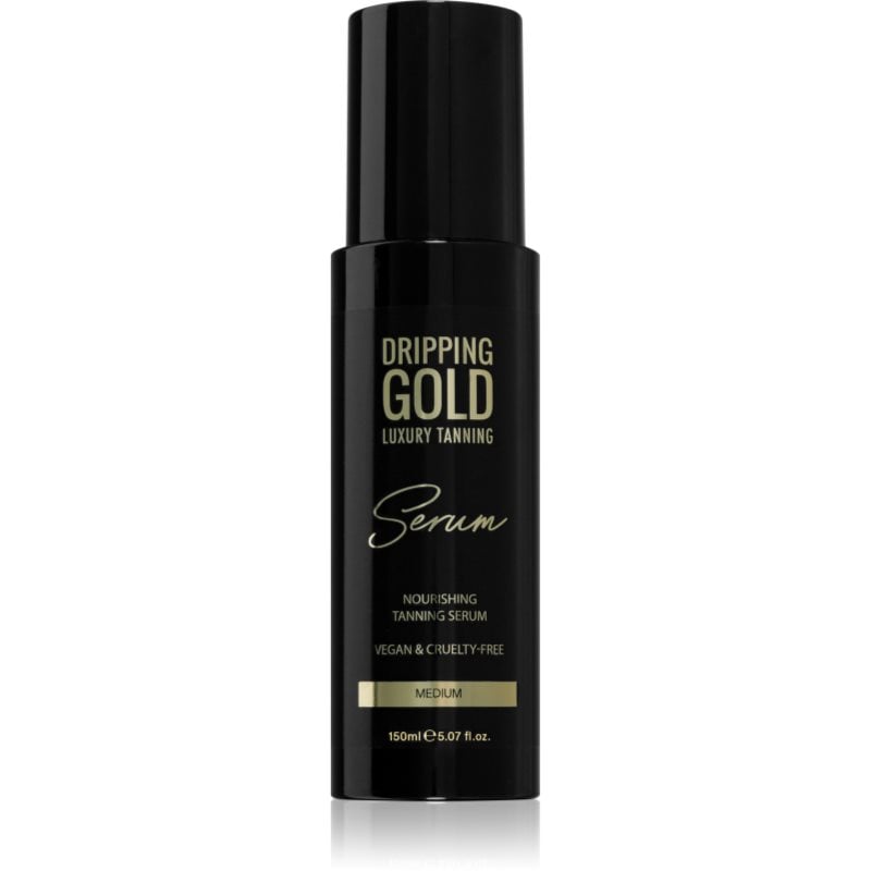 Dripping Gold Luxury Tanning Serum бронзиращ продукт за тяло и лице